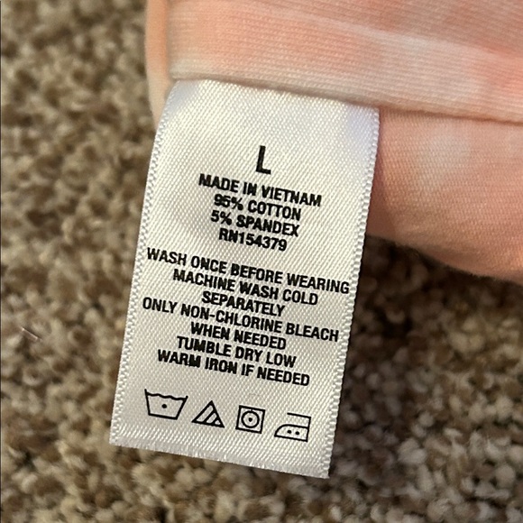 Aeropostale Seriously Soft Bungee Cami - Tye Dye - Size Large - Picture 6 of 9